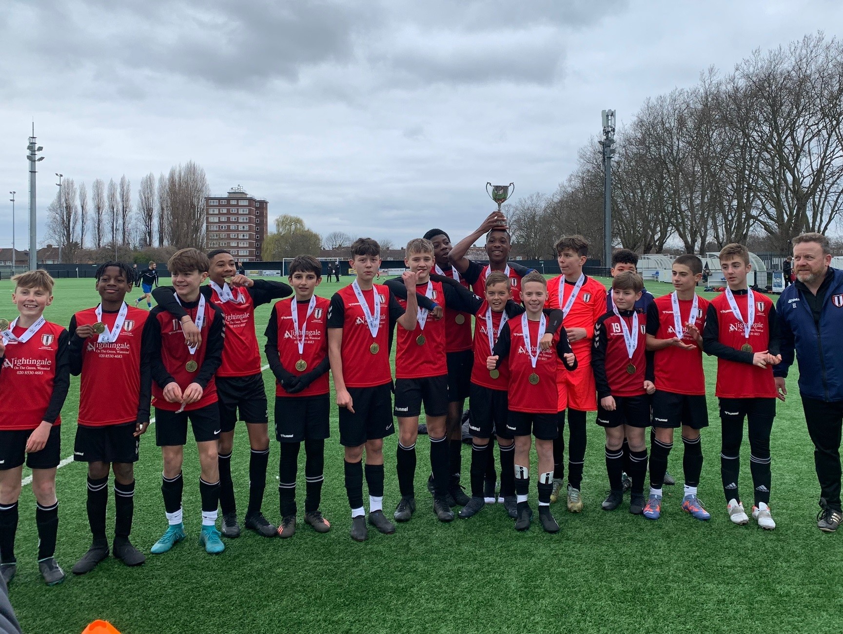 Under 13s Saturday Red crowned London Cup Winners